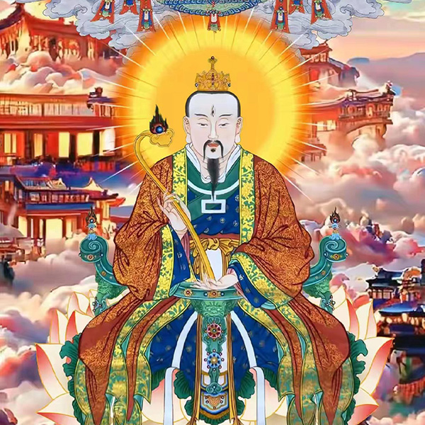 the Thunder Patriarch (Heavenly Venerable of Universal Transformation of Nine Heavens Responsive to Primordial Thunder)